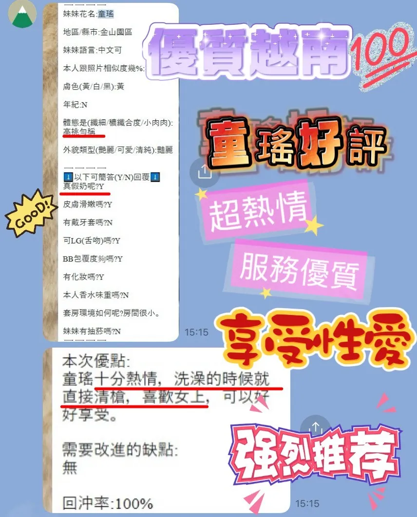 童瑤客評3