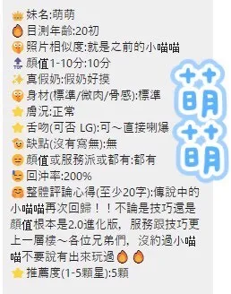 萌萌客評1